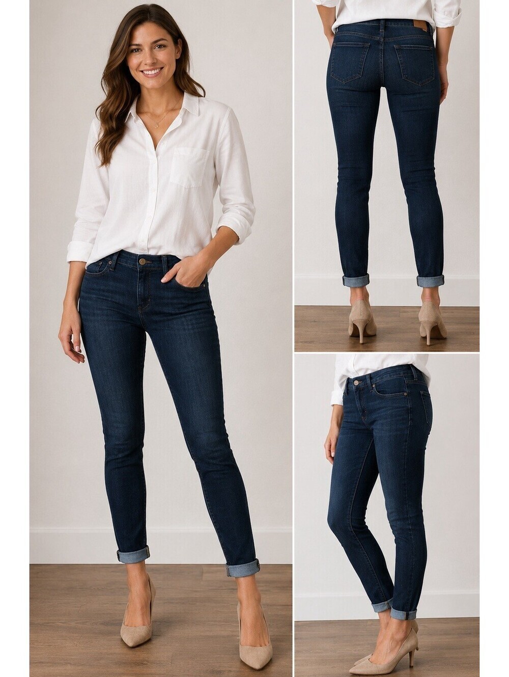 J.Crew Toothpick Low Rise Skinny Jeans Women’s 29 Dark Wash Stretch Denim